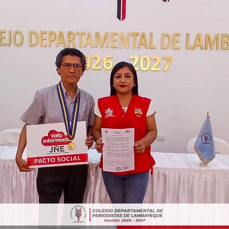 🗳️ 📝 COLEGIO DE PERIODISTAS Y JNE SUMAN POR VOTO INFORMADO