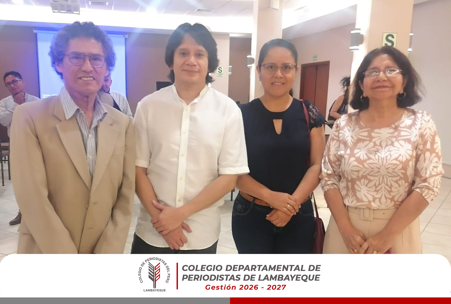 El Colegio de Periodistas de Lambayeque participó en Diálogos por el Perú