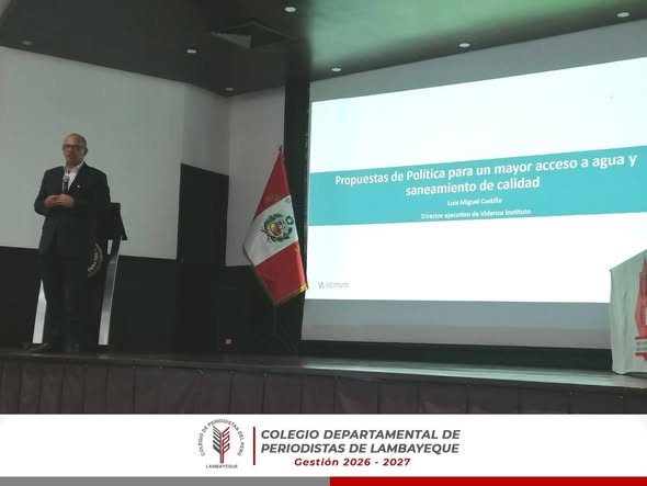 ✅️ El Colegio de Periodistas de Lambayeque participa de la "Mesa de diálogo con candidatos al Senado por Lambayeque
