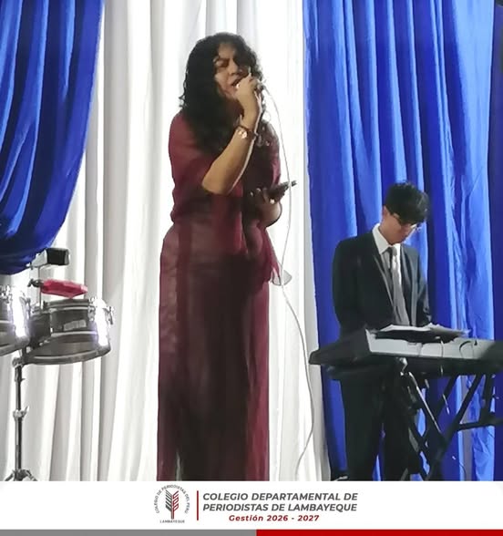 🥳 El Colegio de Periodistas de Lambayeque está presente en la Noche Cultural organizada por la Universidad Nacional Pedro Ruiz Gallo con motivo de sus 56 años de fundación.