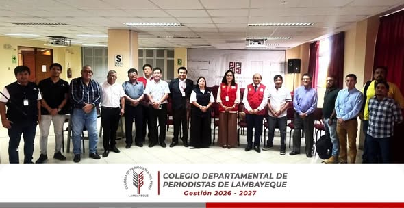🇵🇪🤝🏻 El Colegio de Periodistas de Lambayeque participó de la jornada académica para periodistas, convocada por el Jurado Electoral Especial de Lambayeque.